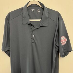 Limited Edition Antigua NASCAR Chicago Street Race Weekend Dark Blue XL Polo